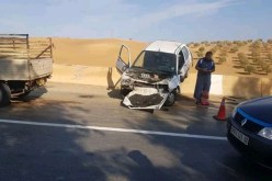 الشلف.. 3 جرحى في حادث إنحراف سيارة سياحية ببلدية الصبحة