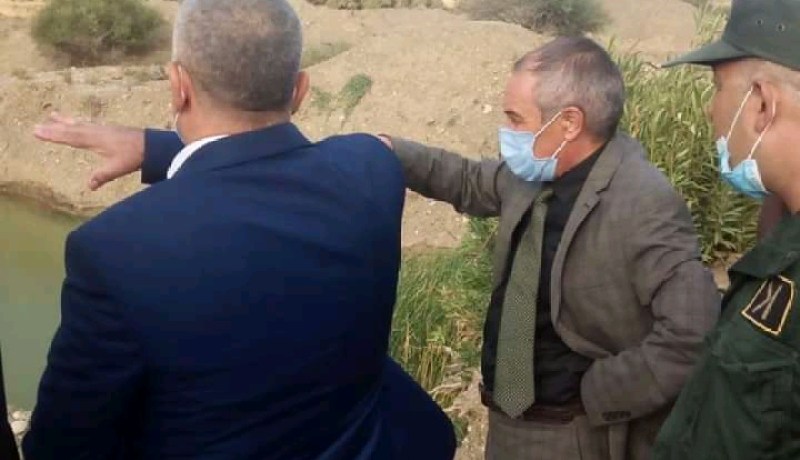 الشلف.. الوالي يعاين مكان غرق الطفل أيمن سوداني ببلدية أولاد عباس