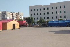 بالصور.. نصب 8 خيم بمستشفى الشلف للوقاية من انشار كورونا