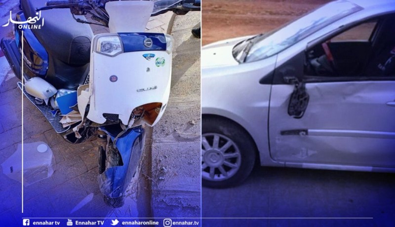 الشلف: جريحان في إصطدام سيارة بدراجة نارية بأم الدروع