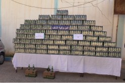 الشلف: توقيف مروج مشروبات كحولية وحجز 1872 وحدة خمر