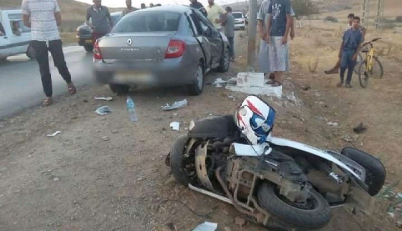 الشلف.. وفاة شاب وجرح 3 أشخاص في حادثي مرور ببلدية بوزغاية