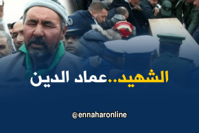 تبسة: سكان مدينة الشريعة يشيعون جثمان الشهيد عماد الدين إلى مثواه الأخير