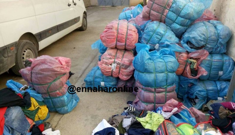 حجز 60 رزمة من ملابس”الشيفون” في سوق أهراس