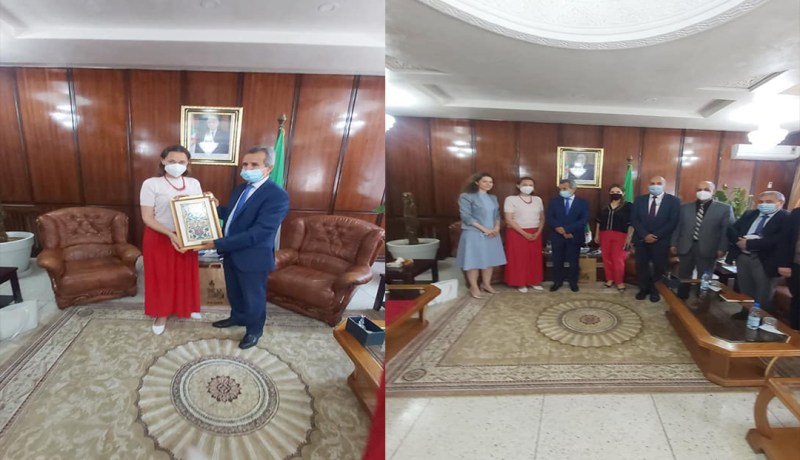 وزير الصحة يستقبل سفيرة جمهورية التشيك في الجزائر