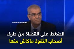 جمال عيدوني : الضغط على القضاء من طرف أصحاب النفوذ مجرد كلام