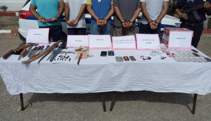 الطارف .. الإطاحة بـ11 شخصا يمتهنون ترهيب السكان بالذرعان