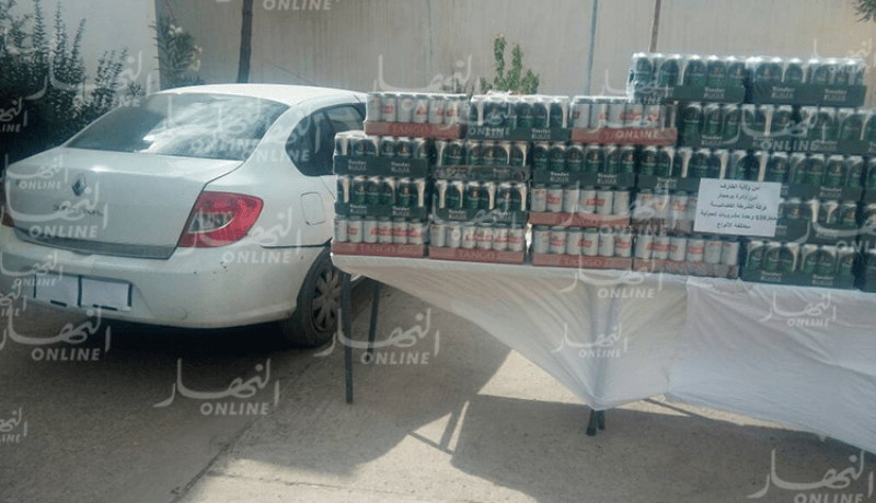 حجز 600 قارورة خمر ببوحجار في الطارف