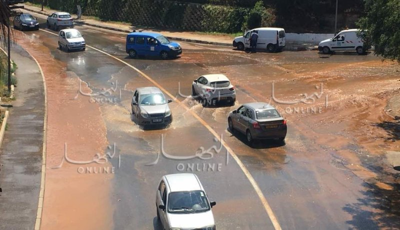 عودة المياه إلى البلديات بعد انفجار أنبوب بسعيد حمدين