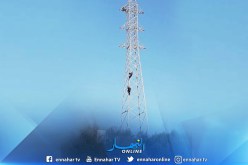 بالصور.. محاولة إنتحار شخص من أعلى عمود بعين الله في العاصمة