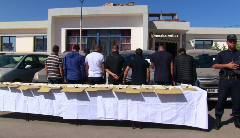 أمن العاصمة يطيح بشبكة دولية لتهريب السيارات وتزوير ملفاتها القاعدية