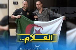 “ريبيري” يحتفل مع بلماضي بالعلم الوطني