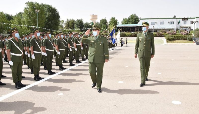 العميد قواسمية يشرف على تخرج الدفعات بمدرسة ضباط الصف للدرك الوطني بسطيف