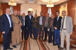 بالصور.. عماري يستقبل ممثلين عن المجلس الوطني لشعبة البطاطا