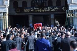 بالصور.. تشييع جثمان الراحلة شادية إلى مثواها الأخير