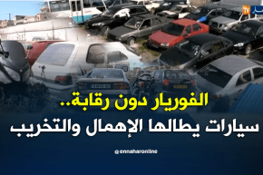 الفوريار دون رقابة..سيارات يطالها الإهمال والتخريب