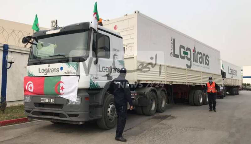 بالصور.. إنطلاق القافلة التضامنية الطبية إلى تونس لمواجهة فيروس كورونا