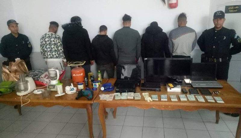 أمن تموشنت يضع حد لجمعية أشرار من 6 أشخاص