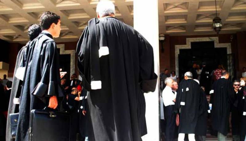 المحامين في وقفة تضامنية مع القضية الفلسطينية