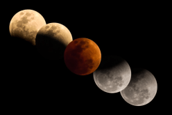 أول خسوف كلي للقمر في 2021 اليوم