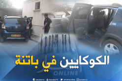 بالصور.. ضبط كمية من الكوكايين وحجز 13 سلاحا في عملية مشتركة بين الدرك والشرطة بباتنة
