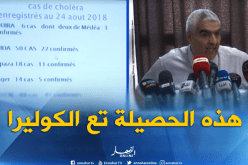 هذه هي حصيلة الإصابات بداء الكوليرا في 4 ولايات