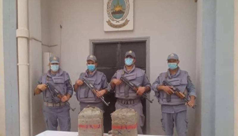 الجمارك: حجز قرابة قنطار من الكيف المعالج بولاية النعامة