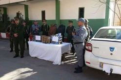 حجز 75 كيلوغرام من الكيف المعالج بالنعامة