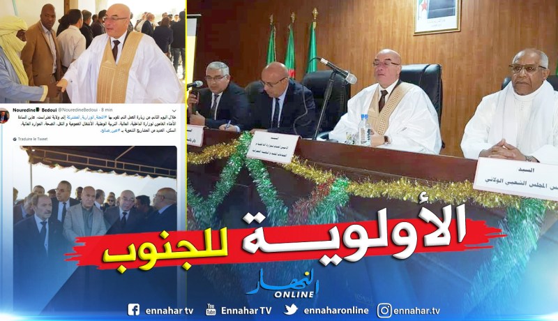 بالصور.. اللجنة الوزارية المشتركة لولاية تمنراست تزور عين صالح
