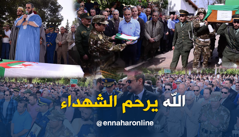 بالفيديو والصور.. جمال كعوان يحضر جنازة الشهيد إسماعيل دوسن بالبليدة