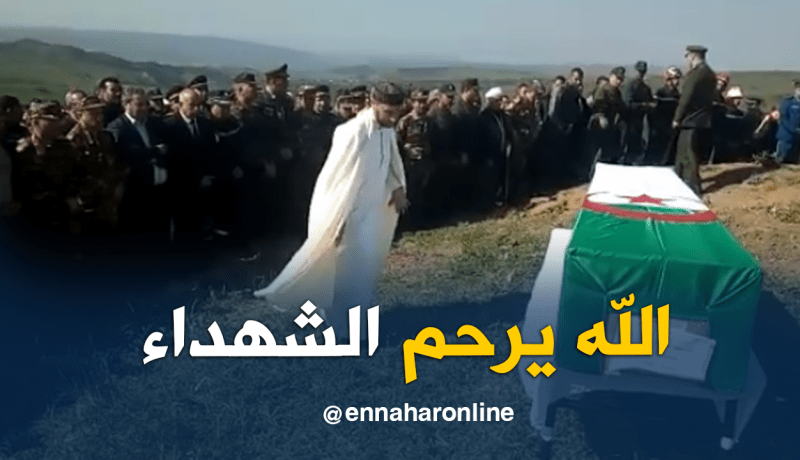 تشييع جنازة الشهيد “رويبي سامي” بـ”مشتة الستاتير” الحدودية بالطارف
