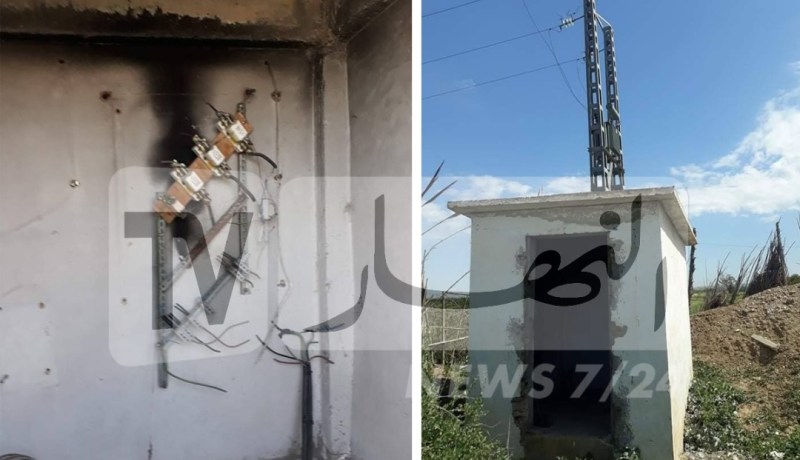 مجهولون يخربون محول كهربائي ويسرقون محتوياته في معسكر