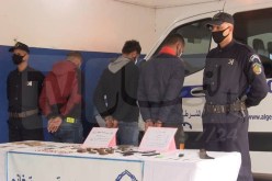 بالصور.. وضع حد لشبكة إجرامية تتاجر في المخدرات بمستغانم