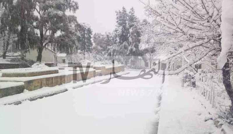 المدية: غلق للطراقات بسبب الثلوج.. وتسجيل 3 حوادث مرور ليلة أمس