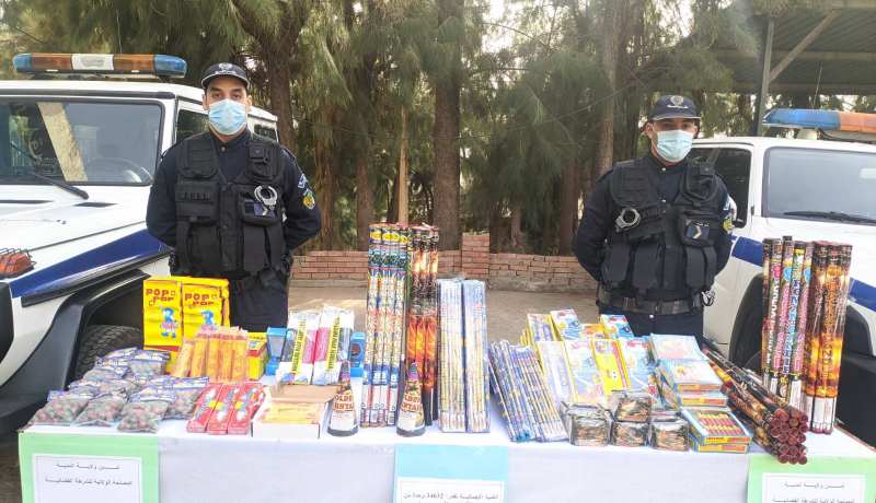 المدية: حجز 34600 وحدة من الألعاب النارية والمفرقعات
