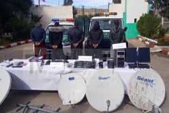 المدية: توقيف عصابة أنشأت شبكة بث فضائي أرضي لقنوات مشفرة وحجز أجهزة حساسة