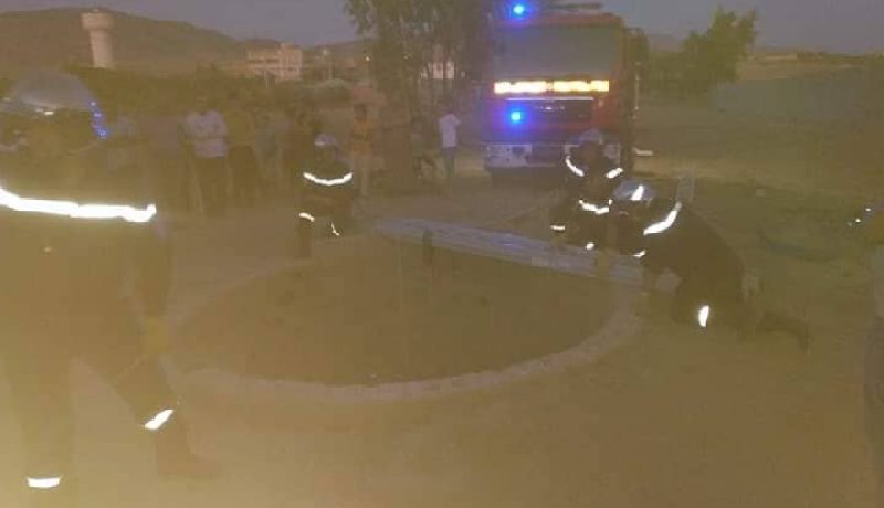 بالصور.. إنقاذ شخص وقع في بئر بعمق 15 متر في المسيلة