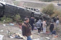 مصرع 17 شخصاً بالمغرب في حادث إنقلاب حافلة