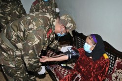 حملة تلقيح ضد الأنفلونزا الموسمية والكشف عن كورونا للمواطنين بالناحية العسكرية الخامسة