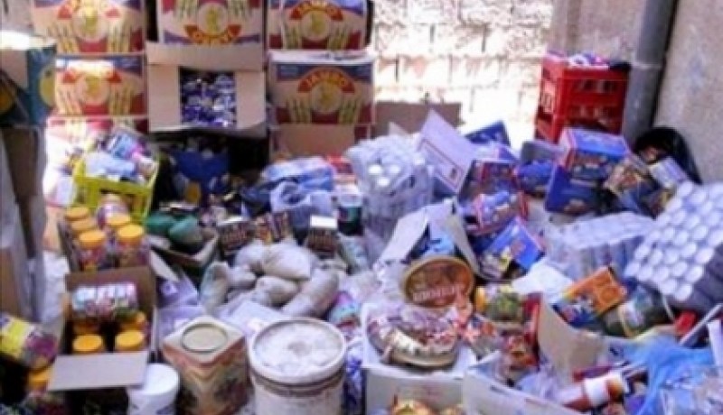 سوق أهراس: حجز 100 قنطار من المواد الغذائية منتهية الصلاحية