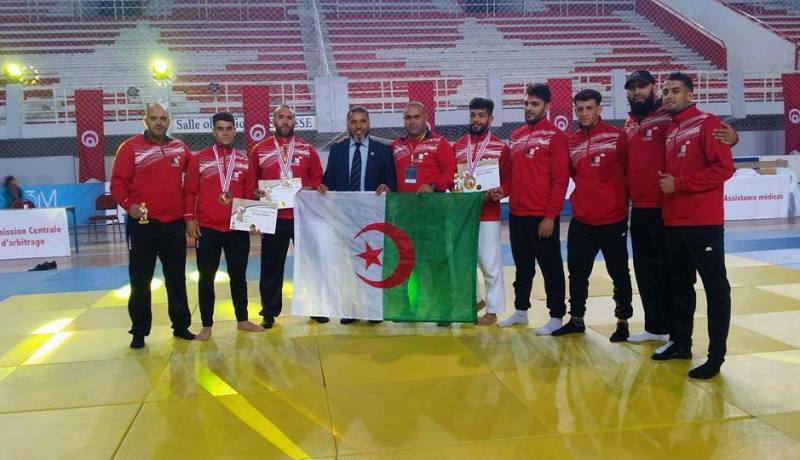 الجيدو الجزائري يتألق في “مراكش”