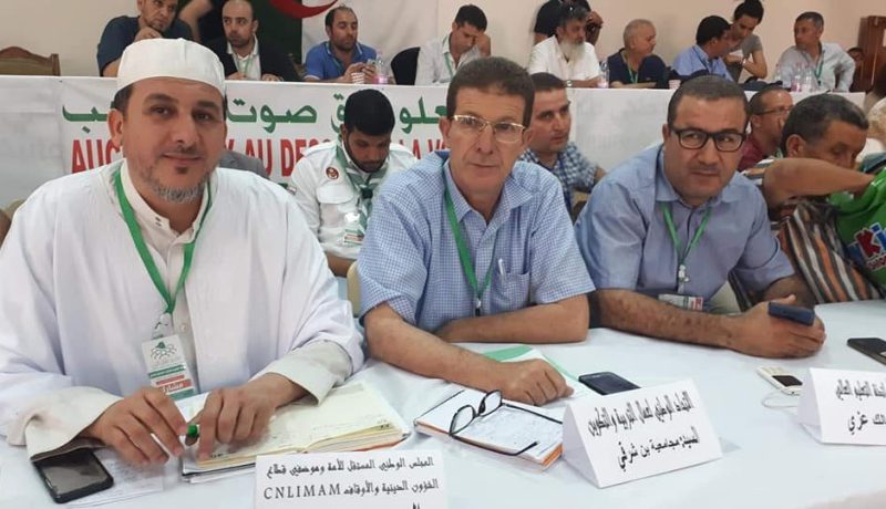 النقابة المستقلة للأئمة تدعم مطالب الحراك وتطالب بشفافية الرئاسيات