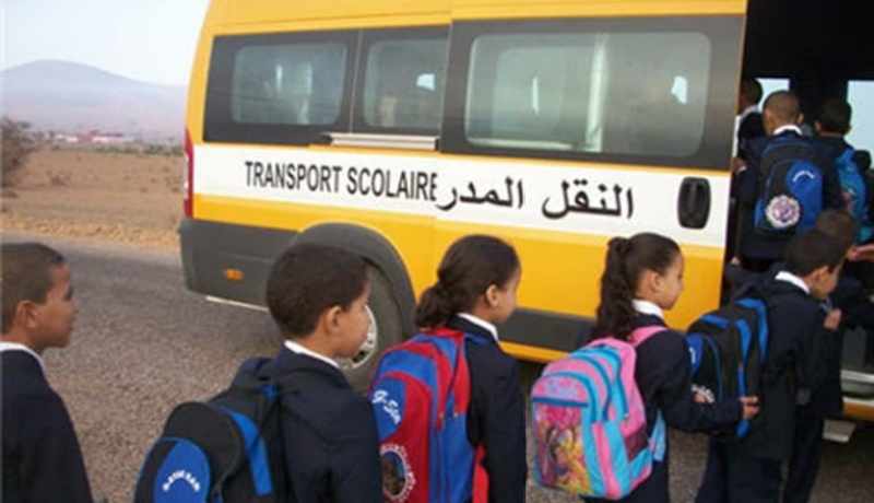 إصابة 10 تلاميذ في انقلاب حافلة للنقل المدرسي على خط بوركيكة حجوط