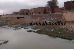 بالصور ..الواد يهدد سكان 3 أحياء بالموت بالجلفة