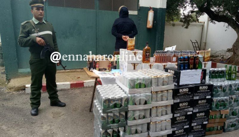 الدرك الوطني يحجز 8 آلاف قارورة خمر بباتنة