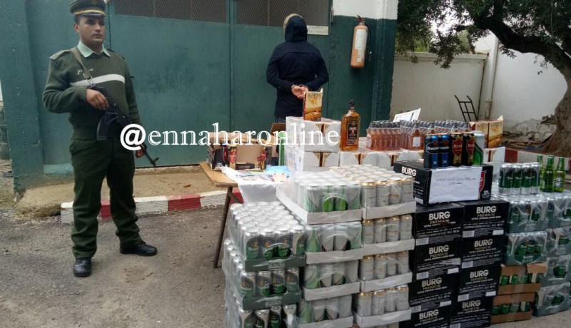 الدرك يحجز 16300 قارورة خمر في الوادي
