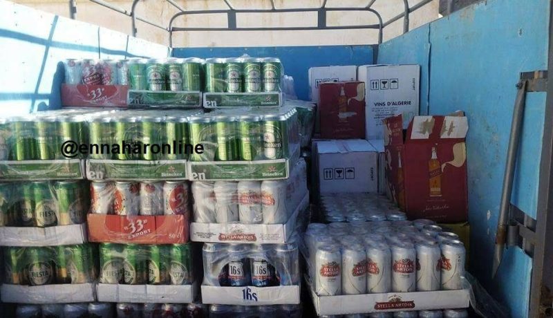 حجز 8 آلاف قارورة خمر بالمغير في الوادي