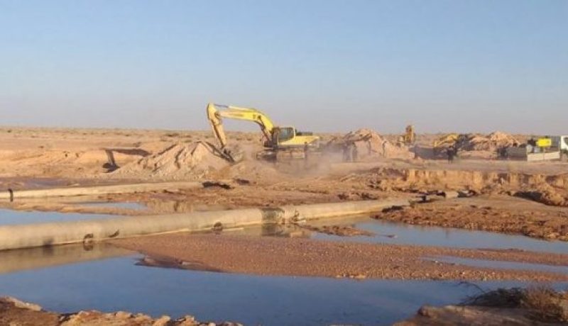 سوناطراك تتكفل بحفر 10 آبار بالقرب من مناطق التسرب النفطي في الوادي