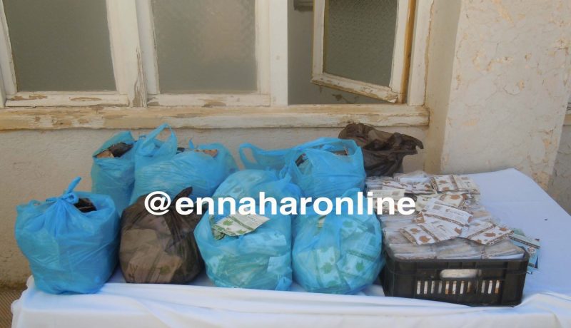 الدرك يحجز 100 قنطار الشمة الورقية في الوادي