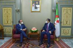 جراد يستقبل السفير الإيطالي لدى الجزائر